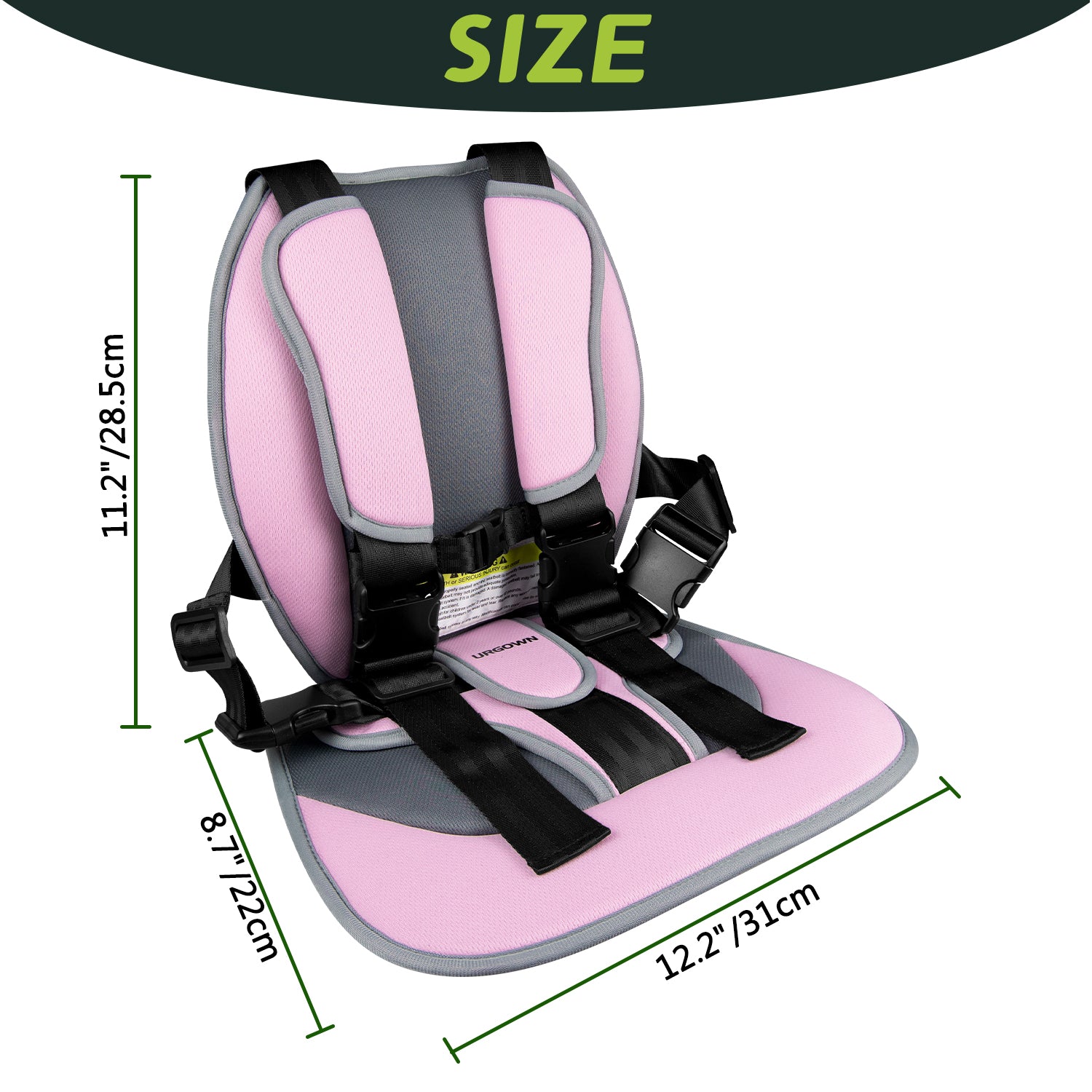 Urgown Kids Golf Cart Safety Seat