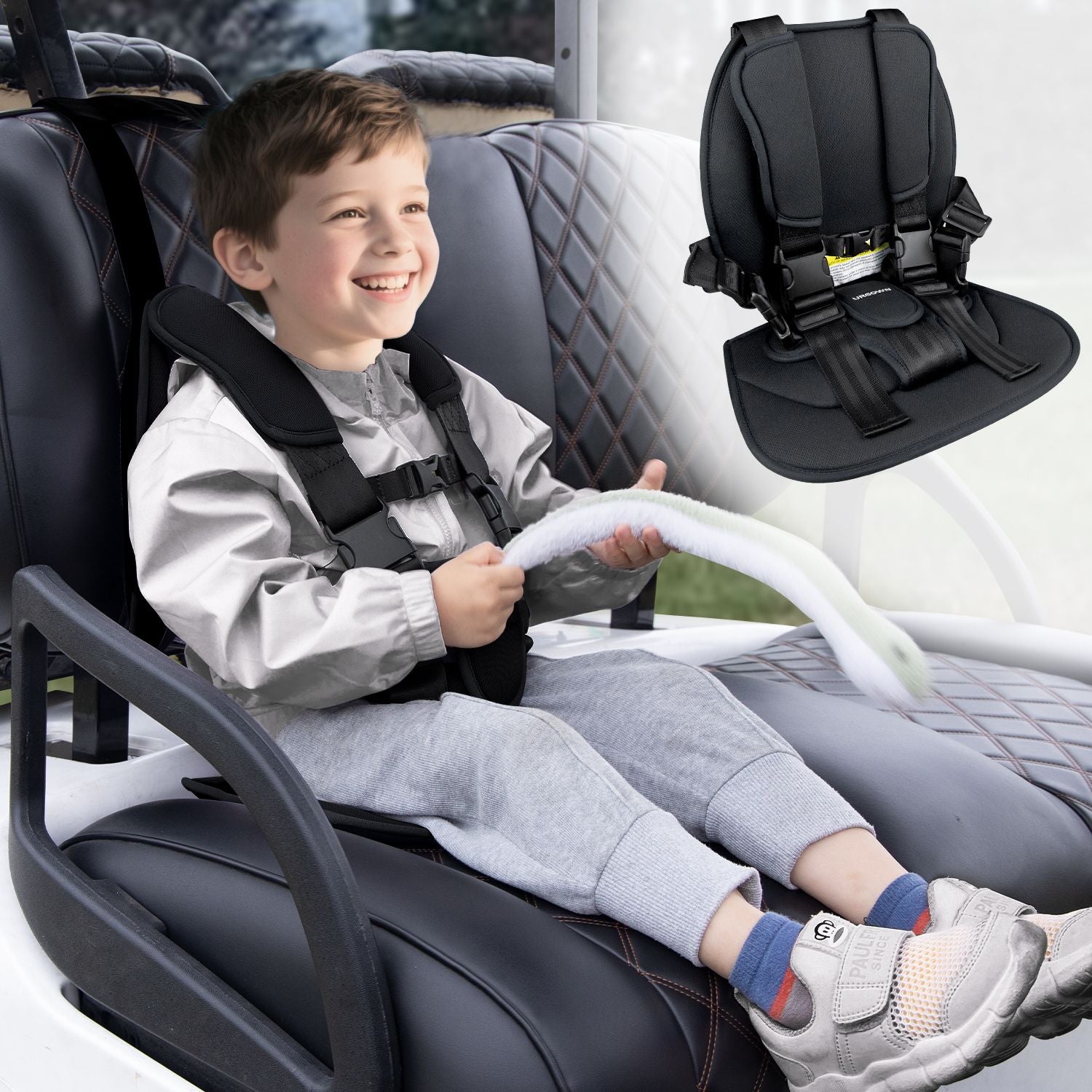 Urgown Kids Golf Cart Safety Seat