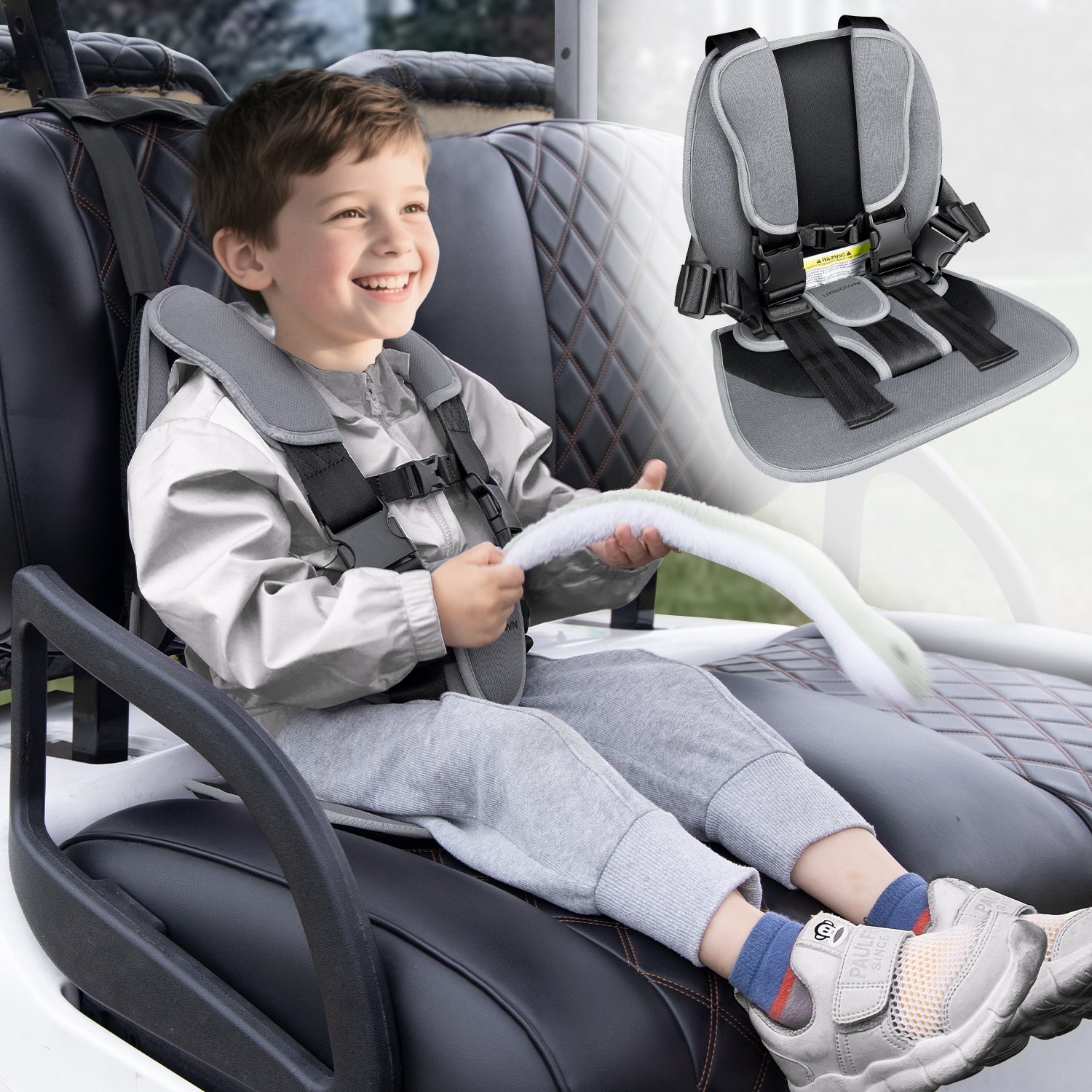 Urgown Kids Golf Cart Safety Seat
