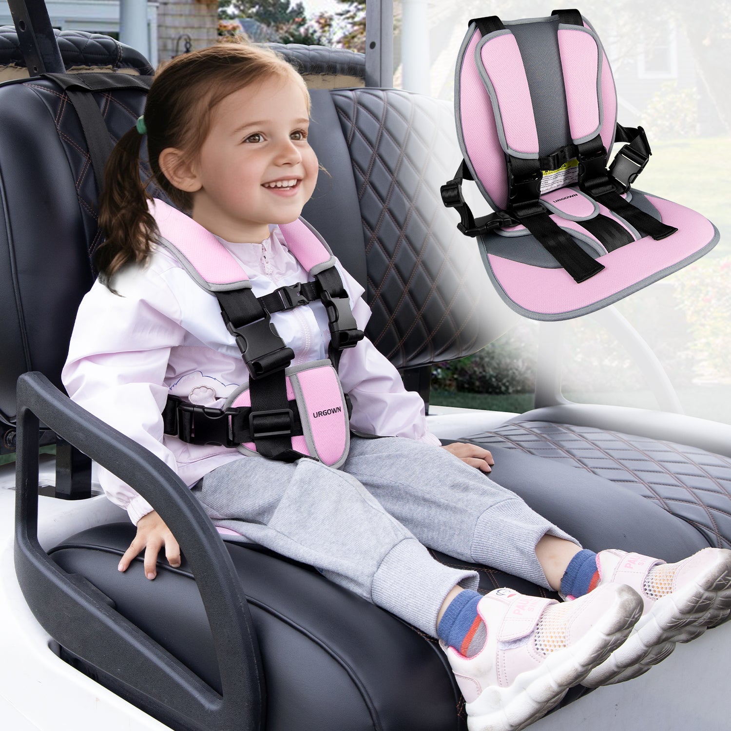 Urgown Kids Golf Cart Safety Seat